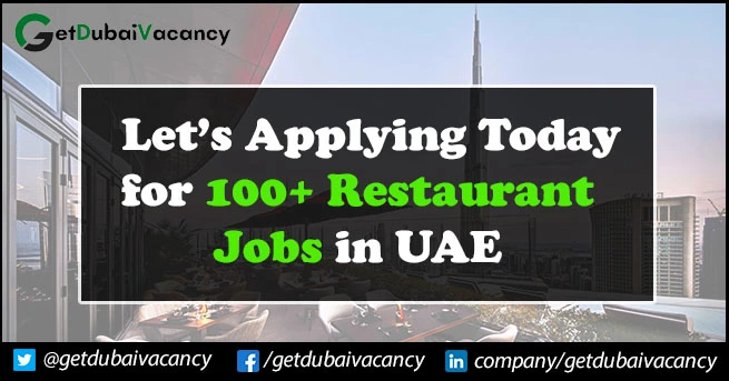 Restaurant Jobs in Dubai