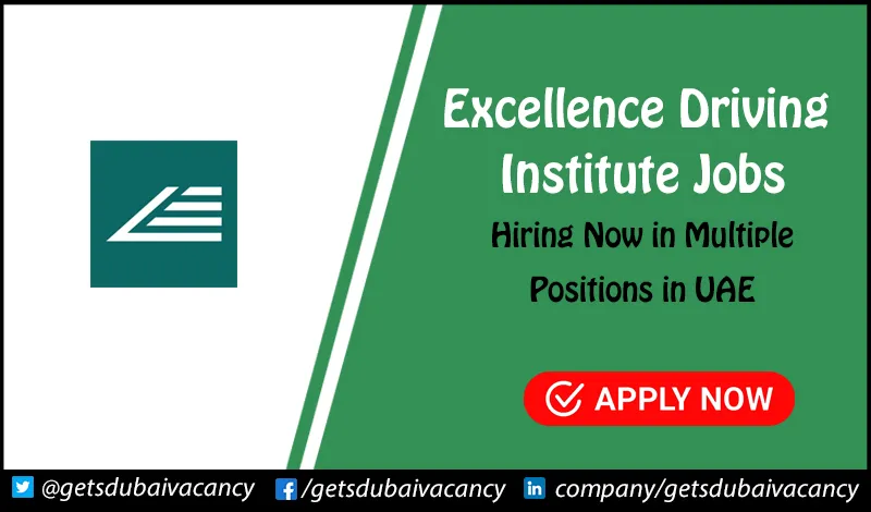 Excellence Driving Institute Jobs