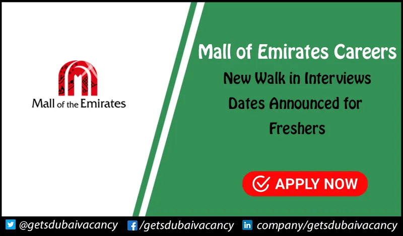 Mall of Emirates Careers