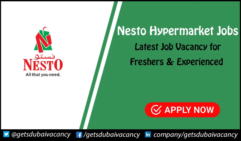 Nesto Hypermarket Jobs