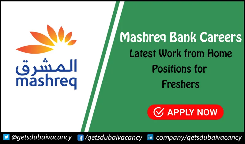Mashreq Bank Careers