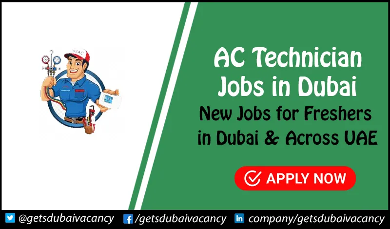 AC Technician Jobs in Dubai