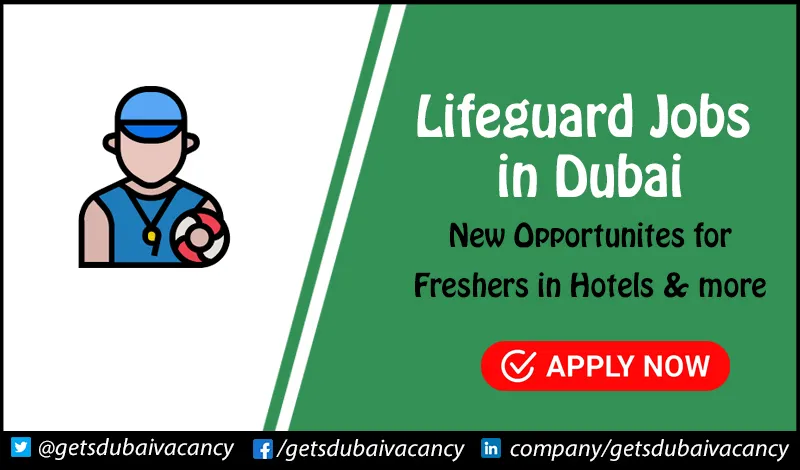 Lifeguard Jobs in Dubai
