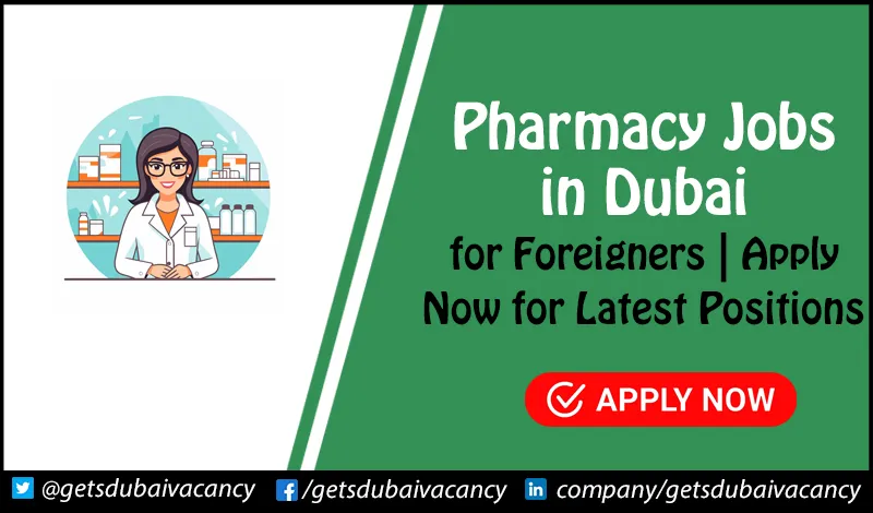 Pharmacy Jobs in Dubai